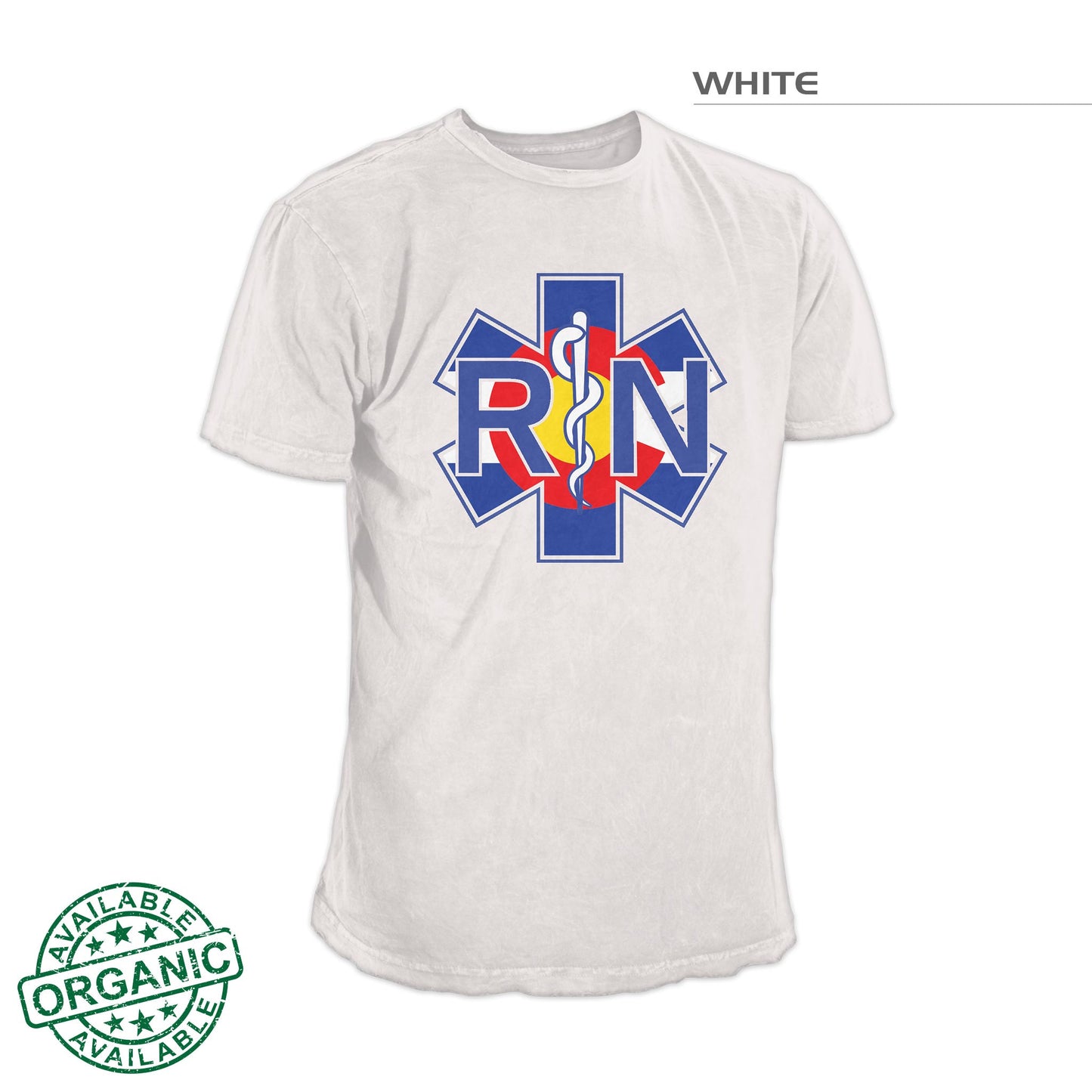 Colorado RN Shirt – White