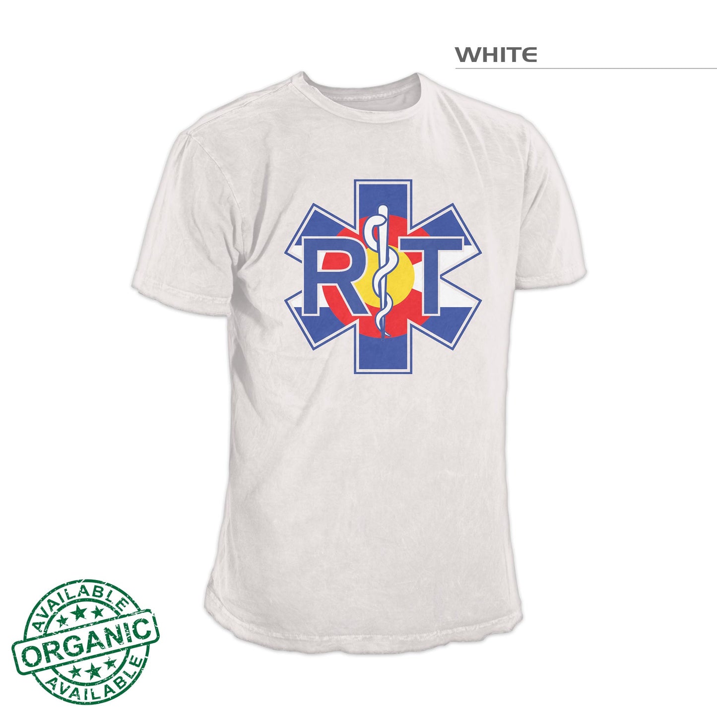Colorado Flag RT Shirt – White
