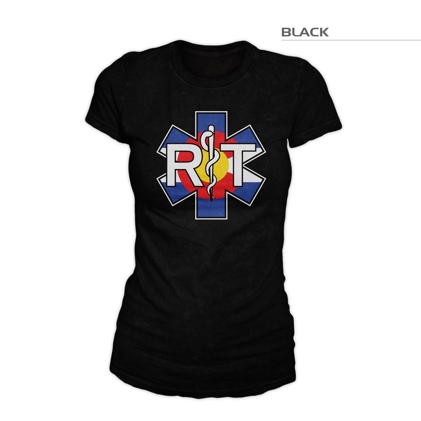 Women's Colorado RT Shirt – Black