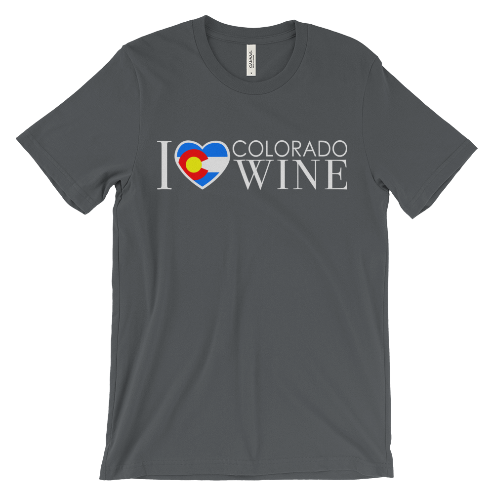 I Love Colorado Wine Shirt