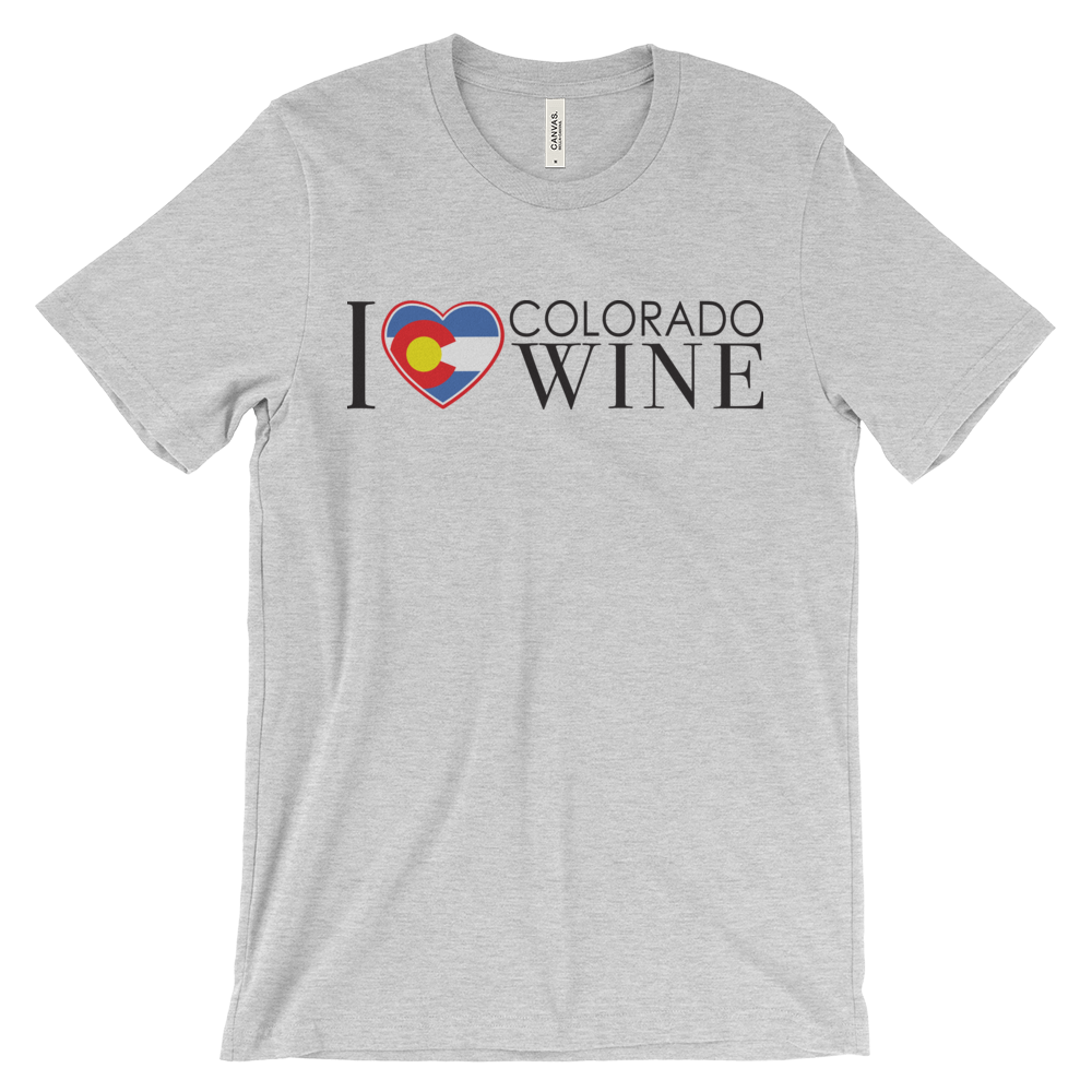I Love Colorado Wine Shirt