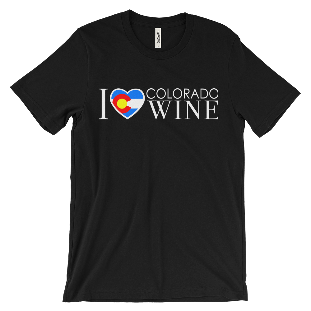 I Love Colorado Wine Shirt