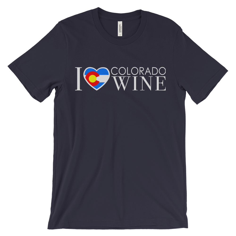 I Love Colorado Wine Shirt