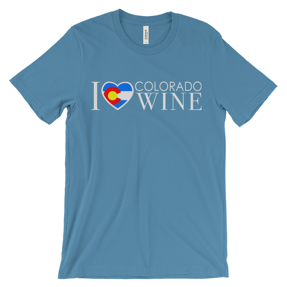 I Love Colorado Wine Shirt