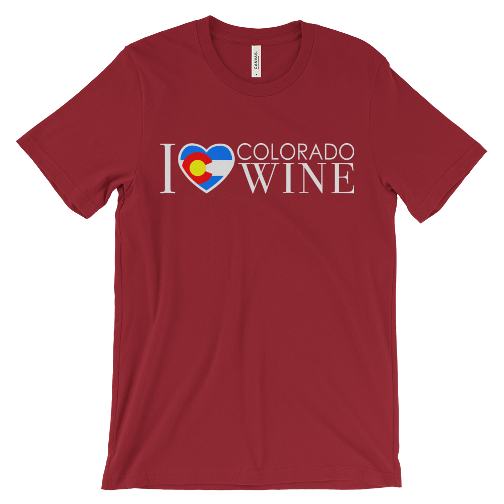 I Love Colorado Wine Shirt