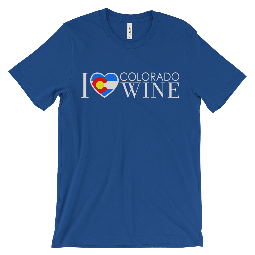 I Love Colorado Wine Shirt