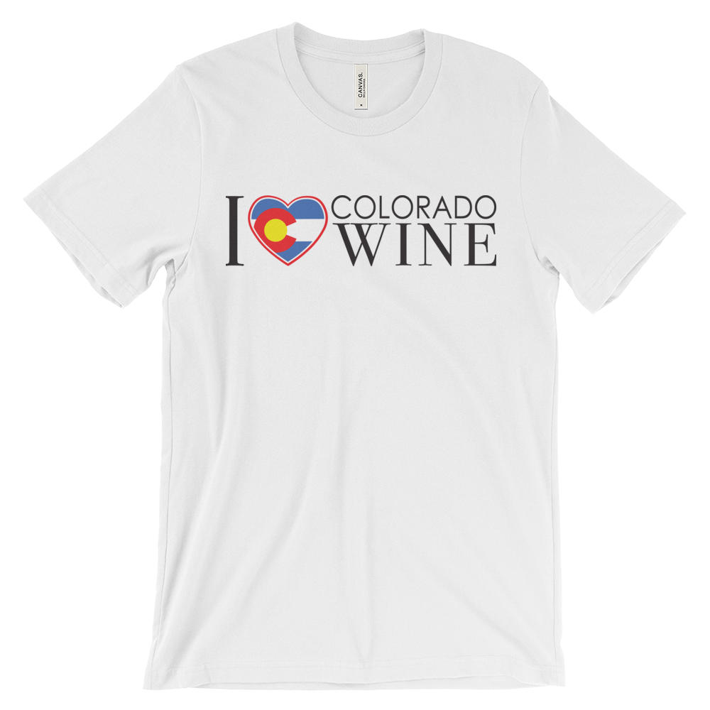I Love Colorado Wine Shirt