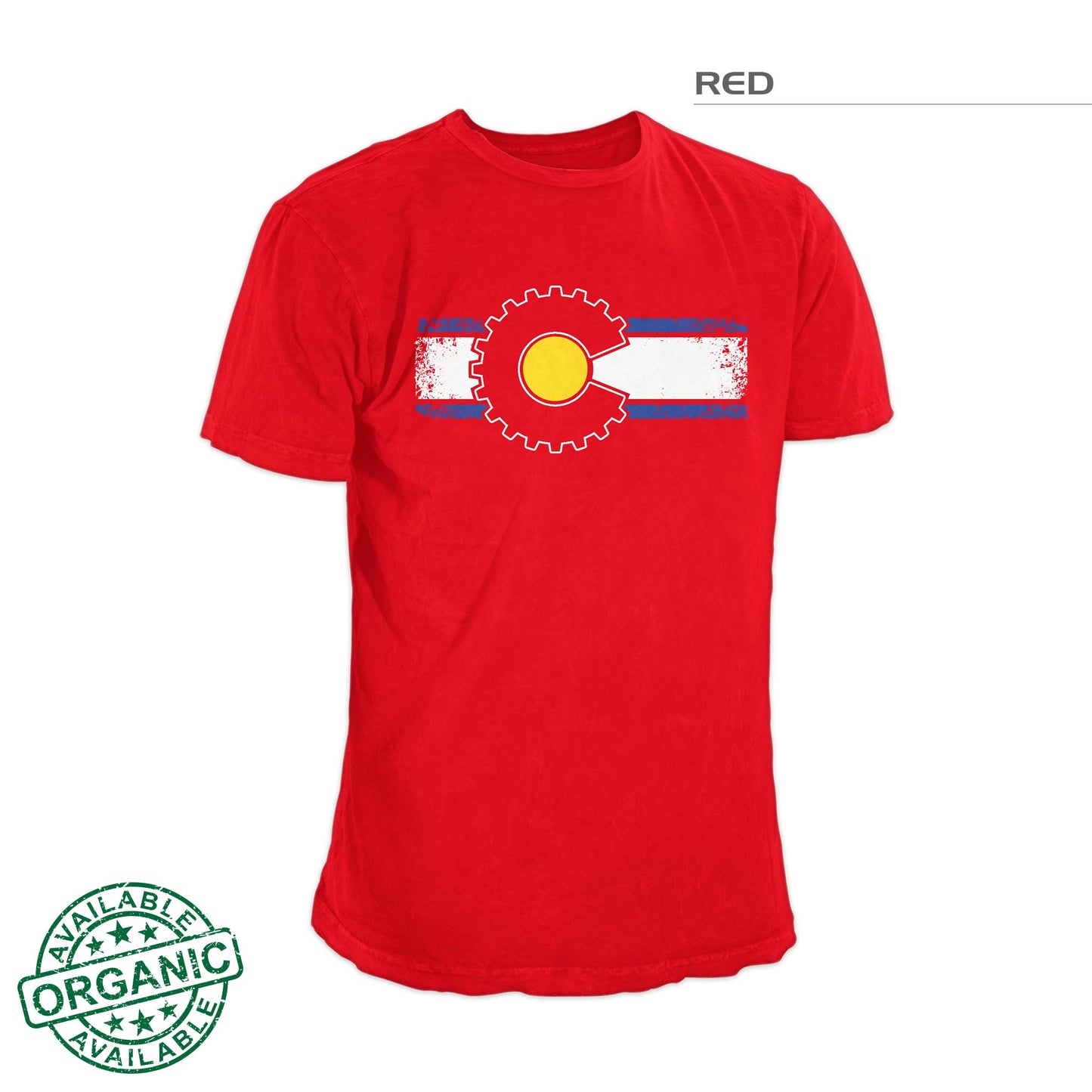 Colorado Bike Gear Shirt Red