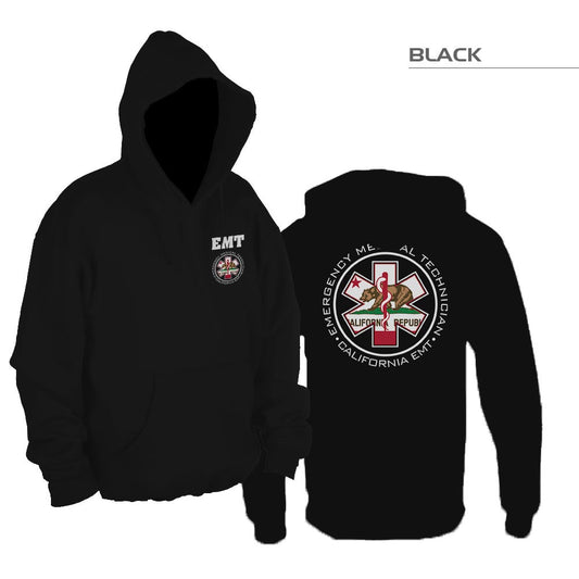 California EMT Hoodie — Black