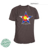 Colorado Flag Star T-Shirt – Asphalt Gray