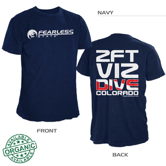 Colorado "2FT VIZ" Dive Shirt Blue