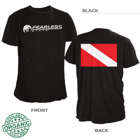 Fearless State Dive Flag Shirt