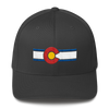 Colorado Flag Hat Dark Gray