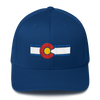Colorado Flag Hat Royal Blue