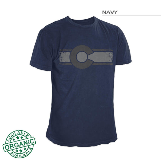 Colorado Flag Shirt – Navy Blue