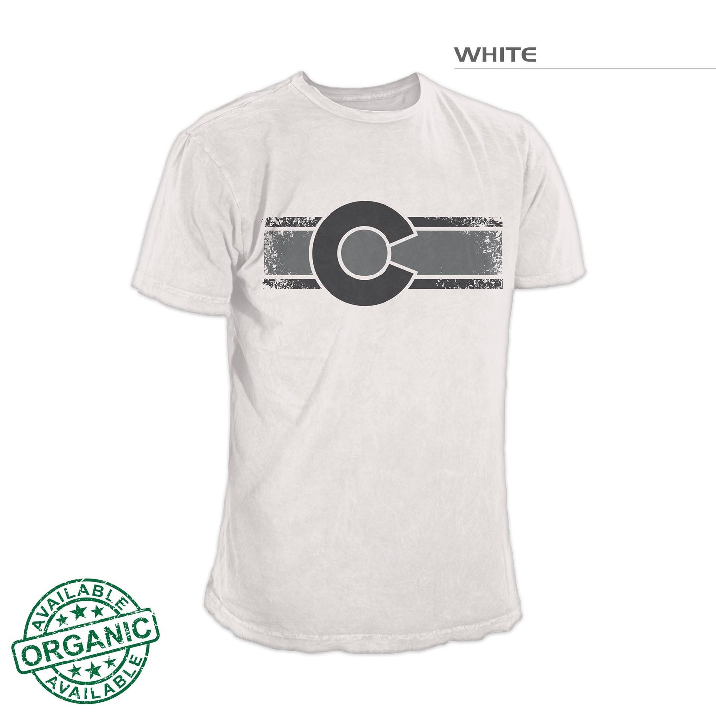 Colorado Flag Shirt – White