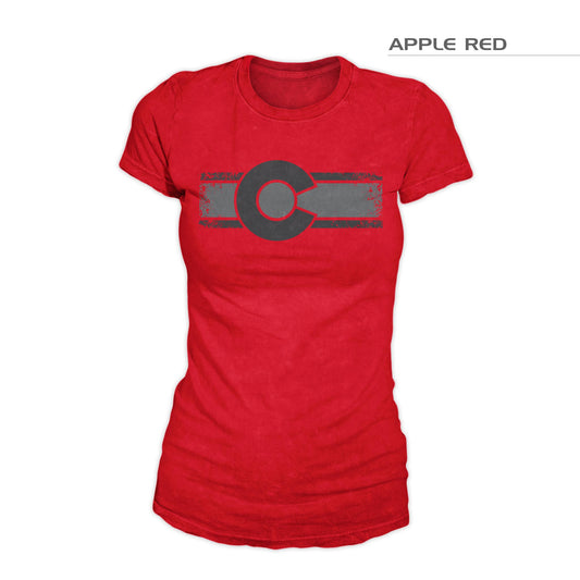 Grunge Colorado Flag Shirt