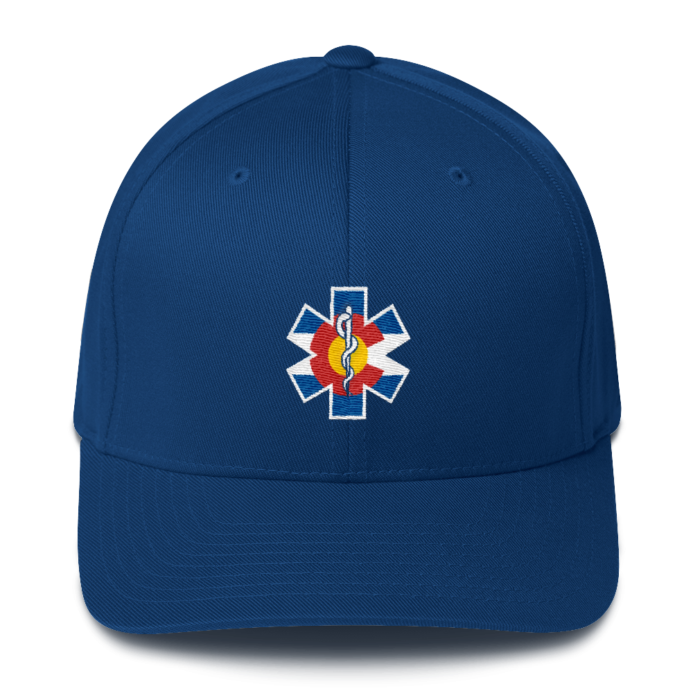 Colorado Flag Medic Hat Royal Blue