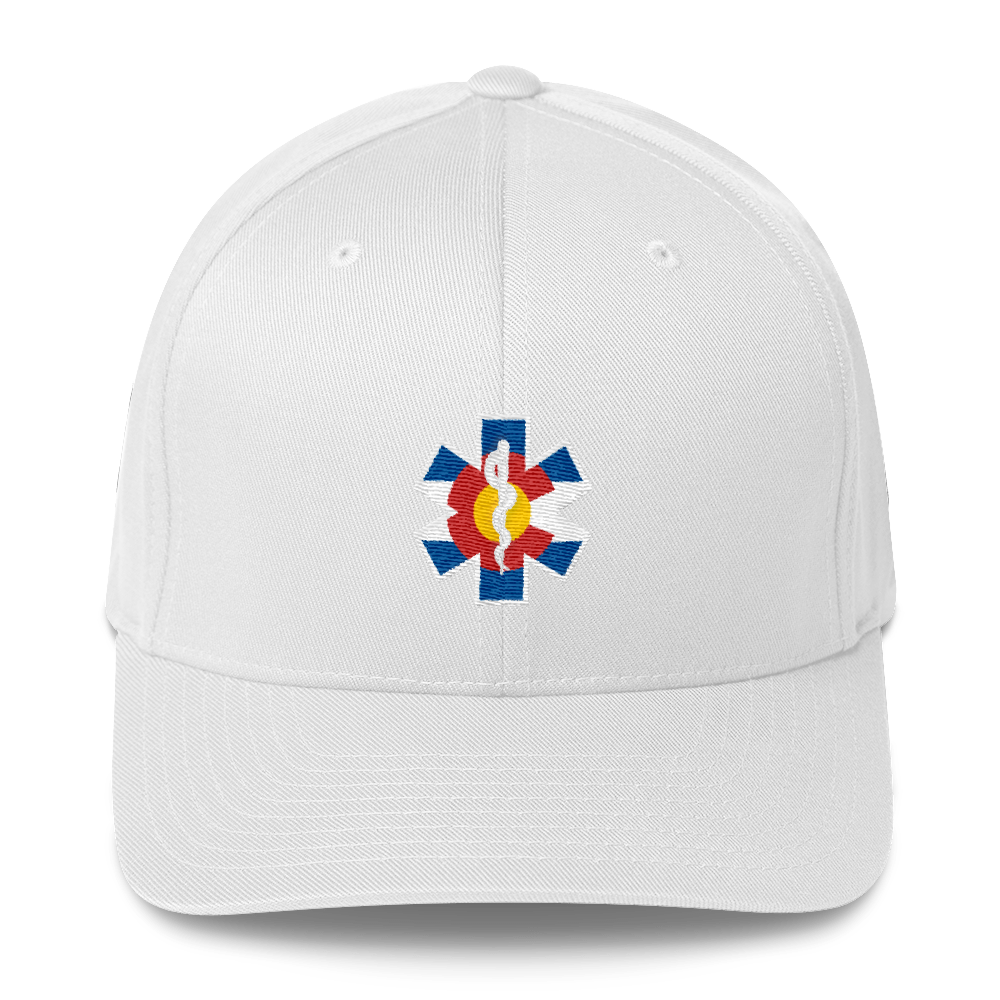 Colorado Flag Medic Hat White
