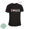 I Love Colorado Beer Shirt — Black