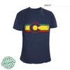 Colorado Flaage Reggae Shirt – Navy Blue
