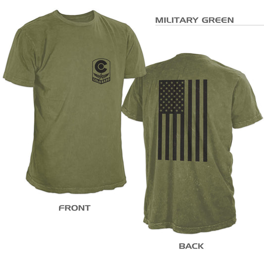 Colorado Military Flag Shirt – Military Green