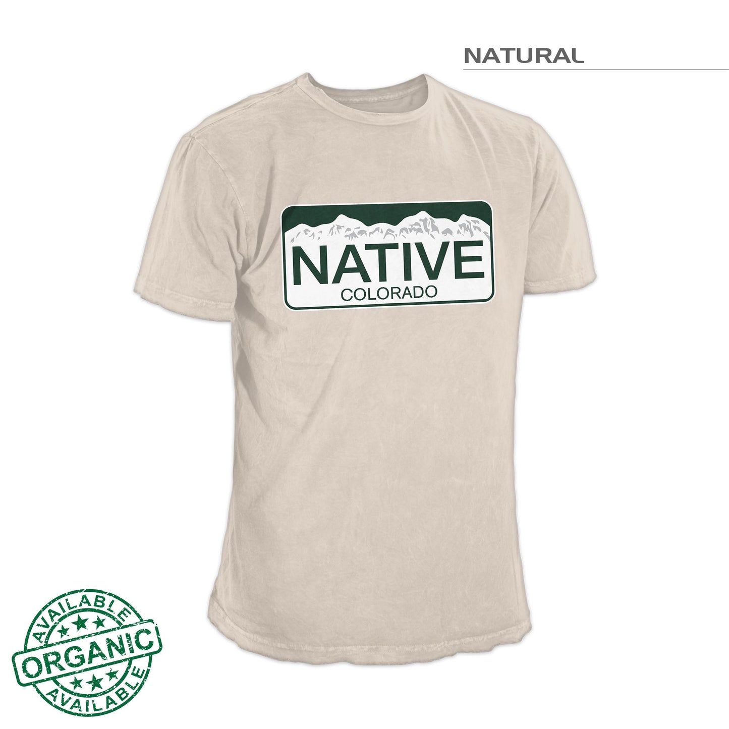 Classic Colorado Native Shirt – Natural