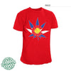 Colorado Flag Marijuana Leaf Shirt – Red