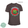Colorado Marijuana Leaf Seal Shirt – Charcoal Gray