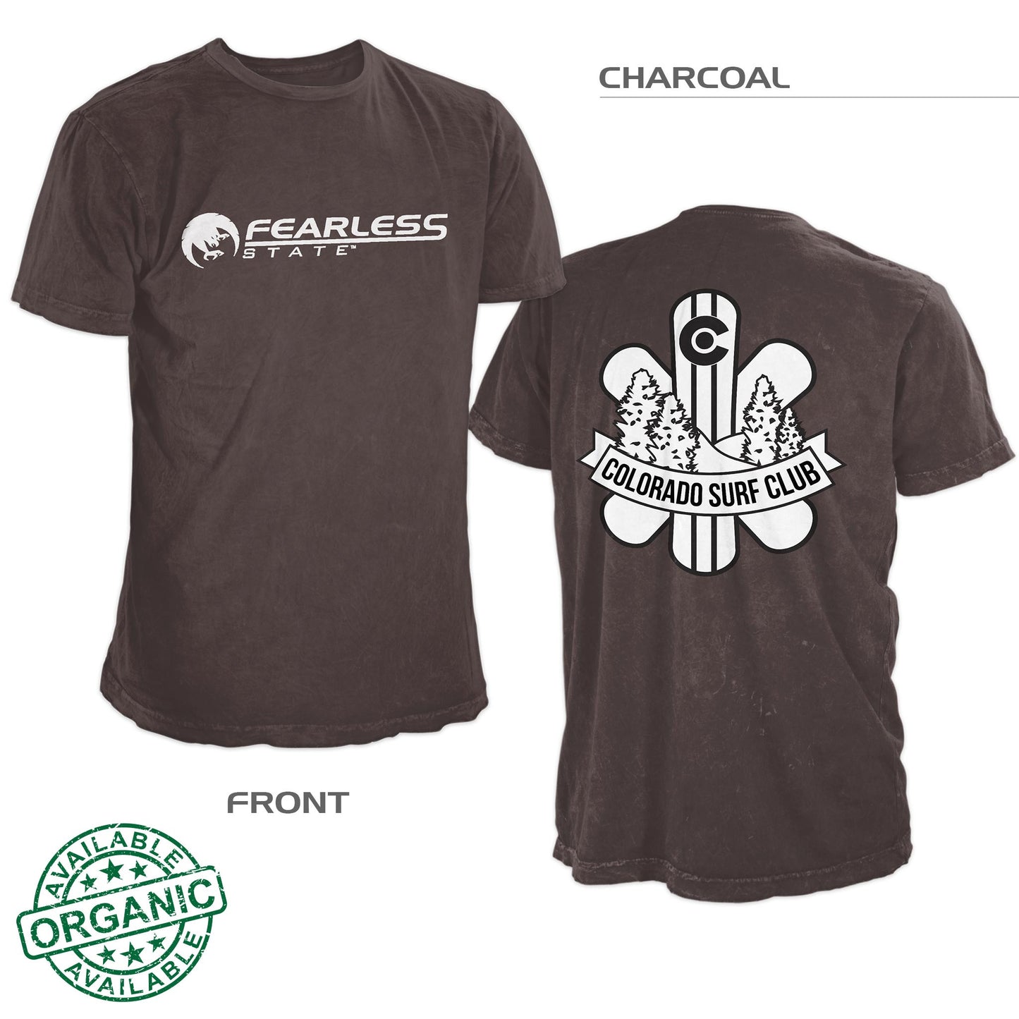 Colorado Surf Club – Charcoal
