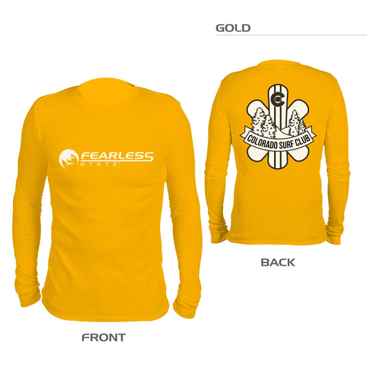 Double Sided Colorado Surf Club Shirt – Gold