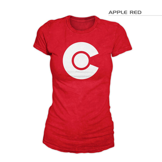 Women's Colorado Flag Shirt – White Logo