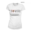 Women's I Love California Wine Shirt – White