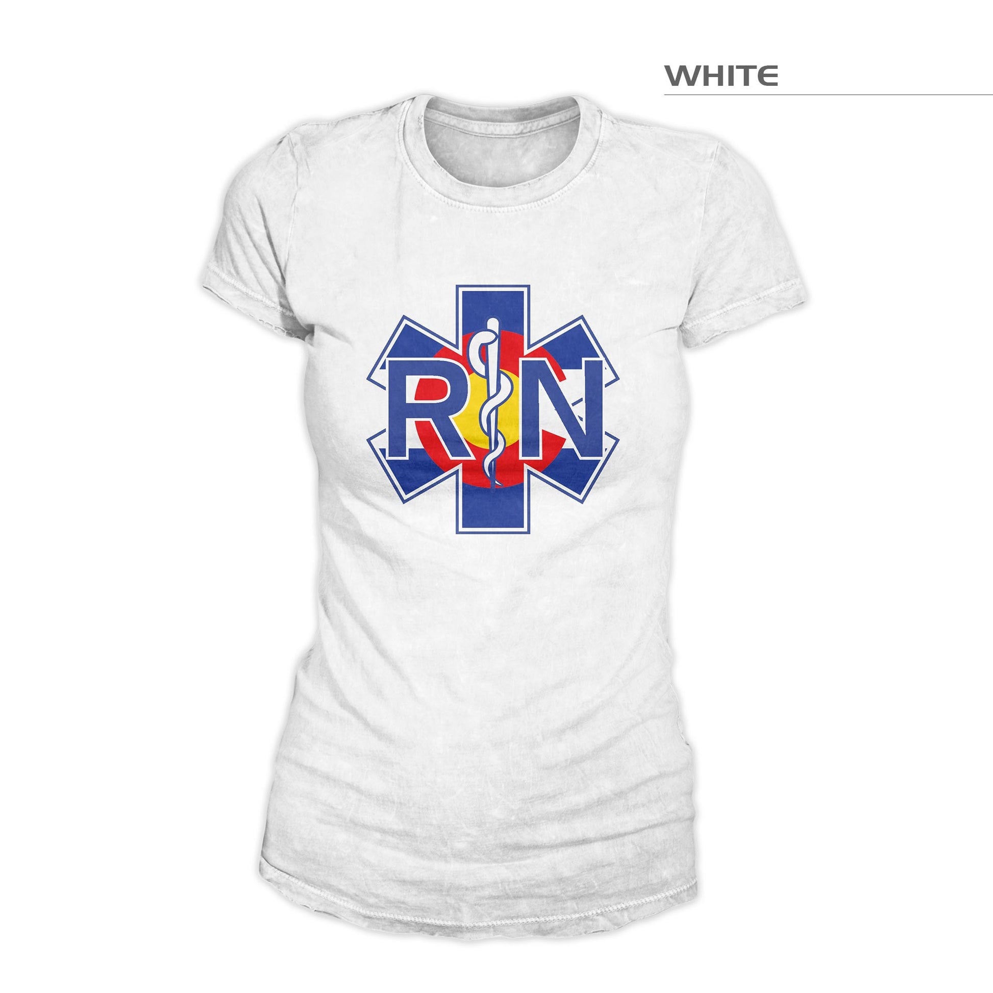 Women's Colorado RN Shirt – White