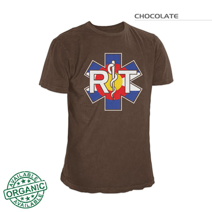 Colorado Flag RT Shirt – Chocolate Brown