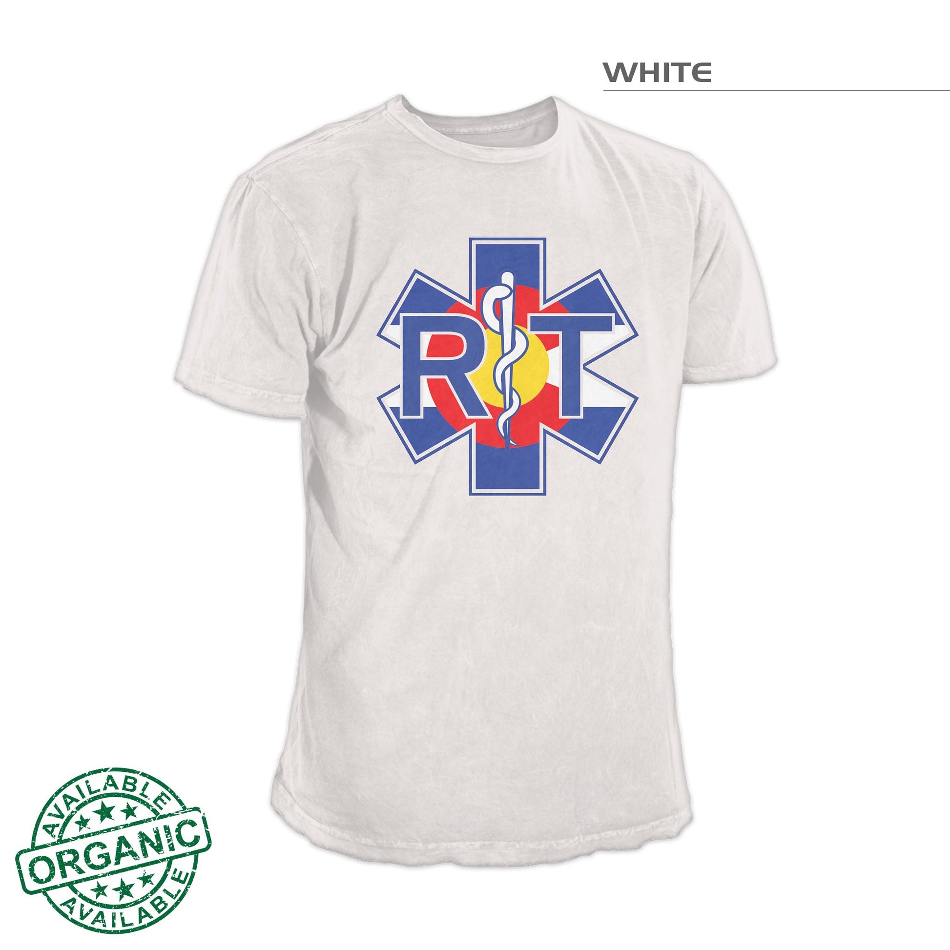 Colorado Flag RT Shirt – White