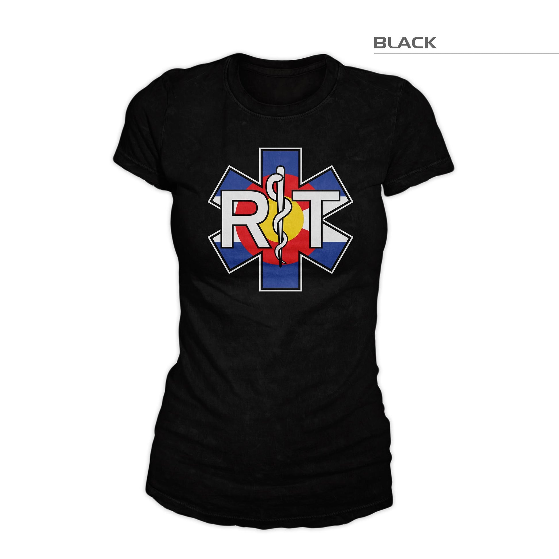 Women's Colorado RT Shirt – Black
