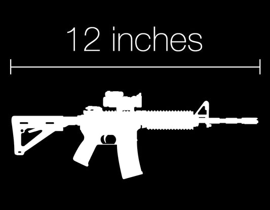AR-15 Vinyl Decal