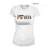 Women's I Love Colorado Beer Shirt — White