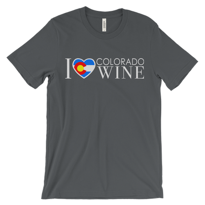 I Love Colorado Wine Shirt