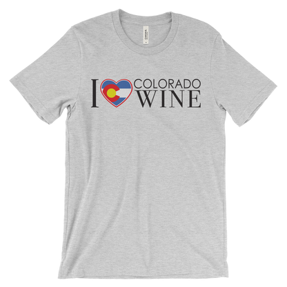 I Love Colorado Wine Shirt