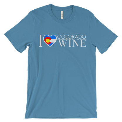 I Love Colorado Wine Shirt