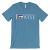 I Love Colorado Wine Shirt