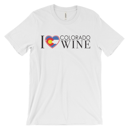 I Love Colorado Wine Shirt