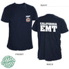 California EMT Shirt — Navy Blue