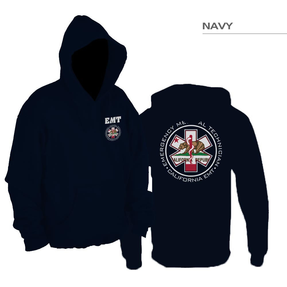 California EMT Hoodie — Navy