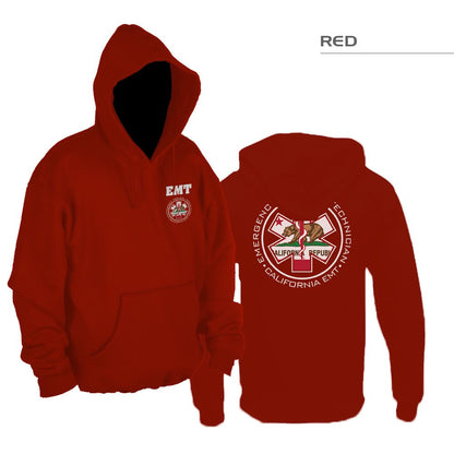 California EMT Hoodie — Red
