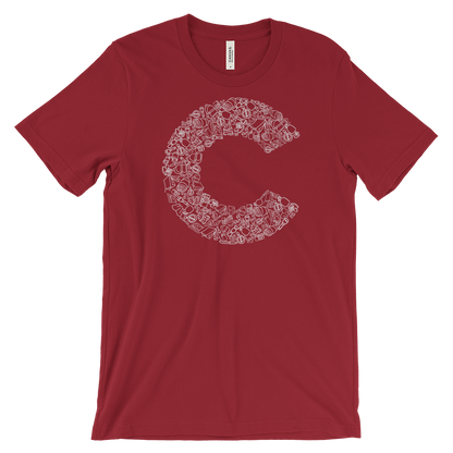 Colorado Camping / Backpacking Shirt — Red