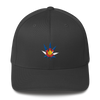 Colorado Flag Marijuana Leaf Hat Asphalt