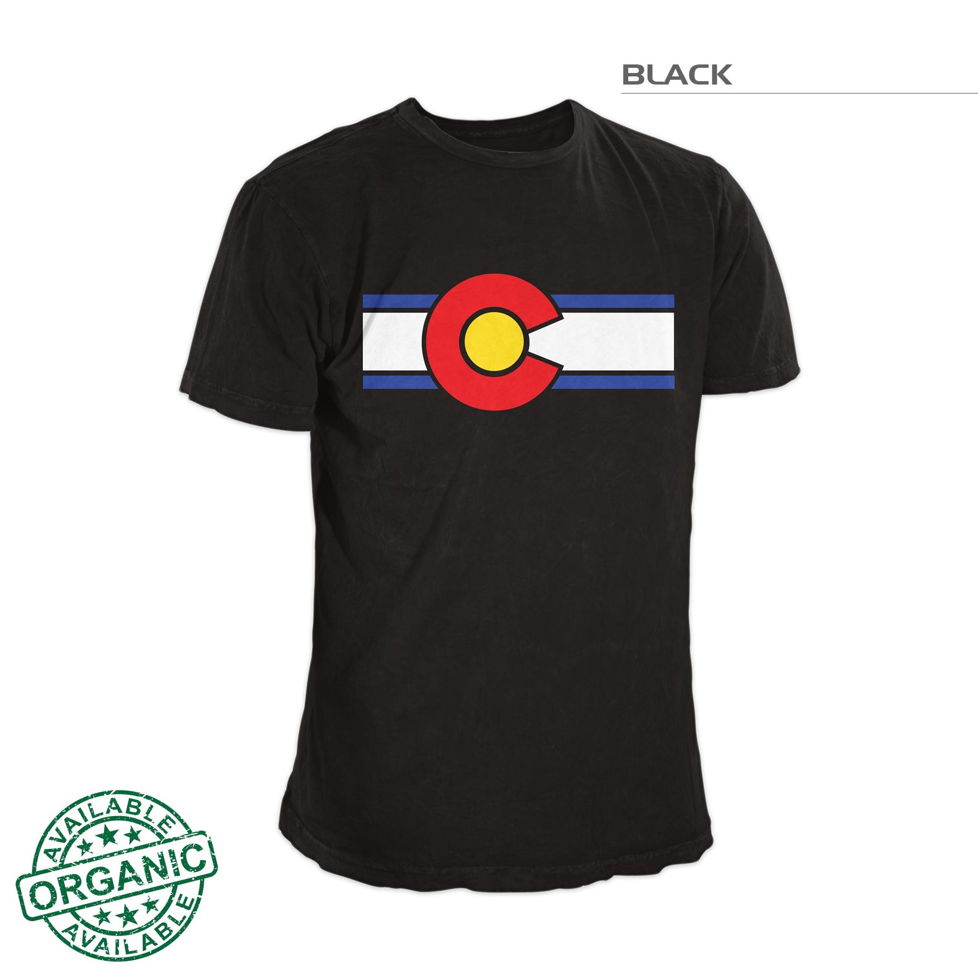 Colorado Flag Shirt – Black